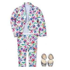 Janie and Jack girls suit